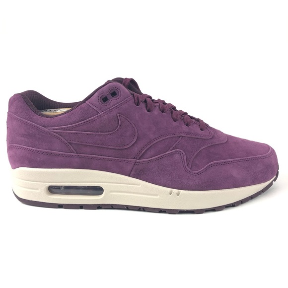Nike Other - Nike Air Max 1 Premium Bordeaux Shoes 875844-602